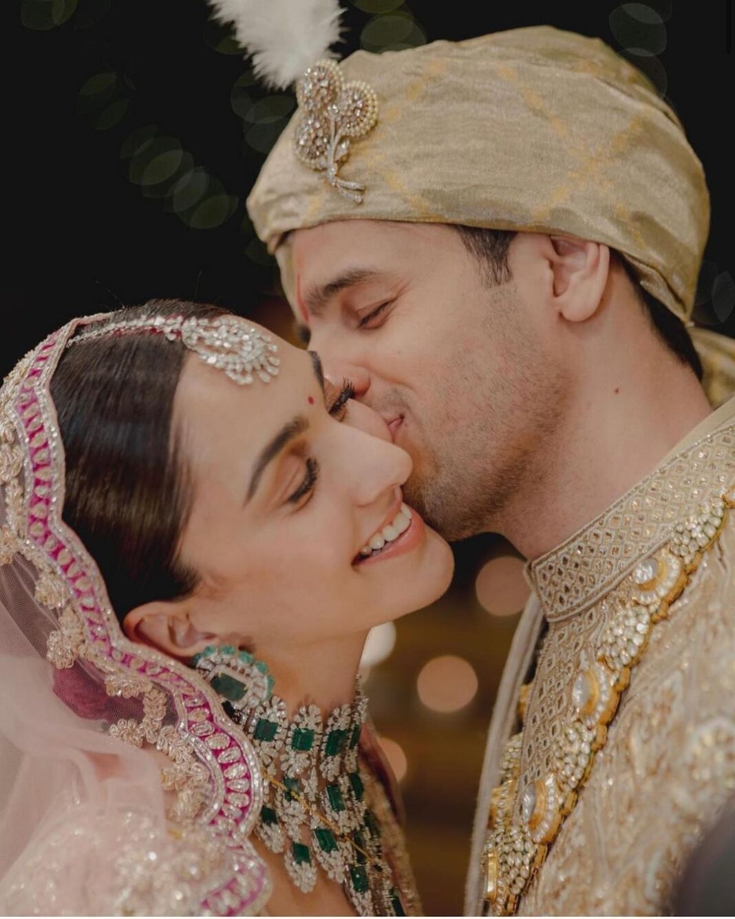 Karan Johar Instagram - I met him a decade and a half ago…. Silent, strong and still so sensitive…. I met her many years after… silent ,strong and so sensitive in equal measure…Then they met each other and i realised in that moment that the these two pillars of strength and dignity can make an irreplaceable bond and create the most magical love story together…. Watching them is a fairy tale that is rooted in tradition and family…
As they exchanged vows on a mandap of mohabbat everyone around them felt the pulse…felt the energy… I sat proud, elated and bursting with only love for the two of them! I love you Sid…. I love you Ki…. May today be your forever…..❤️❤️❤️❤️❤️❤️ Karan Johar Instagram - I met him a decade and a half ago…. Silent, strong and still so sensitive…. I met her many years after… silent ,strong and so sensitive in equal measure…Then they met each other and i realised in that moment that the these two pillars of strength and dignity can make an irreplaceable bond and create the most magical love story together…. Watching them is a fairy tale that is rooted in tradition and family… As they exchanged vows on a mandap of mohabbat everyone around them felt the pulse…felt the energy… I sat proud, elated and bursting with only love for the two of them! I love you Sid…. I love you Ki…. May today be your forever…..❤️❤️❤️❤️❤️❤️