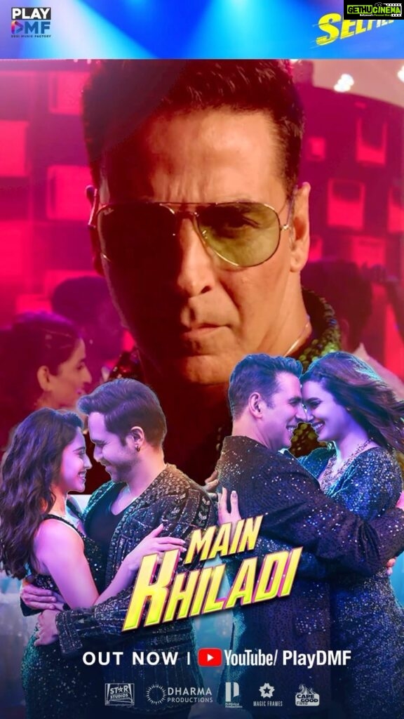 Karan Johar Instagram - Back in action & back to groove with a new style! #MainKhiladi, song out!🕺🏻 #Selfiee in cinemas 24th Feb. @akshaykumar @therealemraan @nushrrattbharuccha @dianapenty @apoorva1972 @therealprithvi @supriyamenonprithviraj @iamlistinstephen @raj_a_mehta @rishiwrites @dharmamovies @starstudios #CapeOfGoodFilms @prithvirajproductions @magicframes2011 @vbfilmwala @uditnarayanmusic @anumalikmusic @abhijeetbhattacharya @tanishk_bagchi @ganeshacharyaa @anshul300 @azeemdayani @playdmfofficial