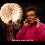 Karan Johar Instagram - 🕶️ delivery >>> 🍕 delivery @lenskart #paidpartnership #ad