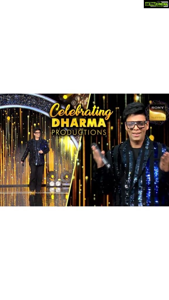 Karan Johar Instagram - What a truly fun evening filled with music and nostalgia!! Had the most gala evening on Indian Idol! Tune into Indian Idol tonight to experience it all, with me!♥️♥️♥️ #IdolCelebratingDharmaProductions #IndianIdol13 #IndianIdol @sonytvofficial