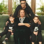 Karan Johar Instagram - Valentines Day for me for many years has been a day I either partied with other singles or then lamented the lack of a relationship or then celebrated my independence and solo status … it’s always been a blend of so many feelings and emotions! But when Roohi and Yash were born I realised my dependency and search for love ended with their arrival into our universe! I celebrate them along with my mother everyday but today is the day to say to all of us parents that we have forever valentines in our children! A paternal love story is the most satisfying, unconditional and exceptionally rewarding! So raise a toast and if no one sends you flowers today send yourself an emoji ! 🌹🌹🌹