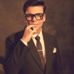 Karan Johar Instagram - I do what suits me…. You? Styled by @ekalakhani in a suit tailored by @masculineofficial 📷 @sheldon.santos