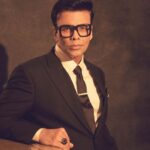 Karan Johar Instagram - I do what suits me…. You? Styled by @ekalakhani in a suit tailored by @masculineofficial 📷 @sheldon.santos