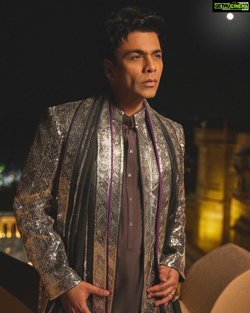 Karan Johar Instagram - It was such a warm and intimate shaadi…. And it was the most fun to dress for mere do yaars ki shaadi! Blessings to Sid and Kiara and so much love to the maverick magician and marvellous @manishmalhotra05 @manishmalhotraworld for not only outdoing himself for the bride and groom but also giving me the most gorgeous ensembles to celebrate the loving couple!!!! Manish you’re the best! Love you!!! Styled by @ekalakhani managed by @len5bm 📷 @sheldon.santos