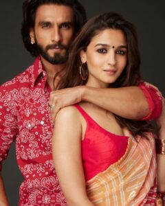 Karan Johar Instagram - Our very first look test of the film! When we were locking looks for ROCKY and RANI @manishmalhotra05 @ekalakhani #rockyaurranikiipremkahaani @ranveersingh @aliaabhatt