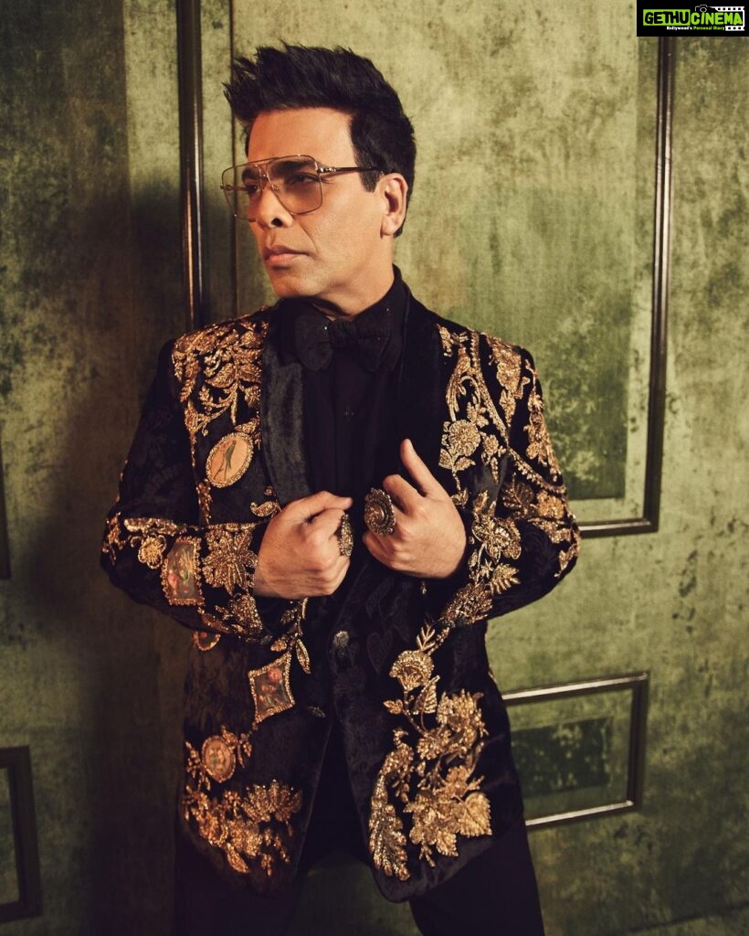 Karan Johar Instagram - In @rimpleandharpreet styled by @ekalakhani hair @aalimhakim make up @paresh_kalgutkar 📷 @sheldon.santos production design @amritamahalnakai ..For the launch of the NITA MUKESH AMBANI CULTURAL CENTRE which is nothing short of spectacular! A world class institution that will forever be iconic for being the most incredible platform to curate and cultivate art and artists… #thegreatindianmusical was beyond amazing …. Such a visual, elegant , patriotic and poignant narrative of our great nation and its immense relevance to the world…Directed by FEROZ KHAN who did such an outstanding job…. My dearest and exceptionally talented friend @manishmalhotra05 who displayed over 1200 spectacular costumes which brought the rich colours and silhouettes of our traditional garments with aplomb and vibrancy…The choreography by the genius and magestic @vaibhavi.merchant … wow! Took our collective breaths away…. Kudos and Bravo to Nita bhabhi and Mukesh Bhai for contributing so immensely to the cultural fabric of our city and country in the most magnificent way! My love and warmth to my favourite twins after my own … Akash and Isha… the warmest and kindest Anant… Shloka , Radhika and Anand for being such pillars of love and support! @nmacc.india Does us all proud ….