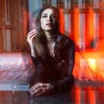 Kavya Shetty Instagram - 🖤 Photo @jimmynomula Creative Producer @ramugajjala Digitec @rjrachastoryteller Styling @smitha_prakash19 Outfit @houseofthreestudio Jewellery @jewelboxbyarnav Makeup @makeupby_chandana_amaravadi Hair @glamupwithrohini Location @olivebistrohyd