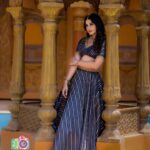 Kavya Shetty Instagram - 💙 Photography @equinoxestillmediaa Mua @glazes_by_sheethal Jewellery @aabushanjewellery1941 Designer @sheethaldesigner_official Hairstyle @hairstyle_by_anitha Location @destino_the The Destino 4.0