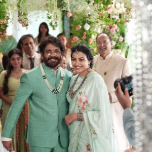 Kavya Shetty Instagram - #BTS from @kalyanjewellers_official shoot with Nag Sir 
#nagarjunaakkineni #gbvijaydirection #kmr  #kavyamanohar

📸 @rainbowmedia_photography