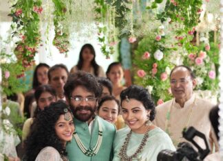 Kavya Shetty Instagram - #BTS from @kalyanjewellers_official shoot with Nag Sir #nagarjunaakkineni #gbvijaydirection #kmr #kavyamanohar 📸 @rainbowmedia_photography Hyderabad