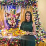 Kavya Thapar Instagram - Ganpati Bappa Morya 🙏 Wishing a beautiful, colourful and cheerful Ganesh Chaturthi to everyone. May this festive occasion bring along many more smiles and celebrations. May Bappa bestow you power, destroy your sorrows and enhance happiness in your life. Happy Ganesh Chaturthi 🪷 A beautiful day filled with a Million blessings, smiles, love, laughter, family, friends like family and pure bliss 😇☺️🌺 Mumbai, Maharashtra