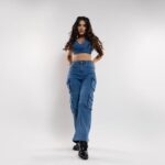Kavya Thapar Instagram - You can call me Blue Barbie or A Denim Doll, Throw anything at me, I can do it all 🪬 Shot by @vaspaan_shroff Makeup | @palak_makeupandhair Hair | @facestories_by_harmankaur Hmu hod | @dishakhannaartistry Wearing | @shopheymissy Jewellery | @radhikaagrawalstudio Styling | @sakshi312 Styling assistants | @kinjal_maru04 @sanjamkaur92 Agency | @runwaylifestyl @varunkatoch06 @jaikishenraheja ✨ India