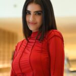 Kavya Thapar Instagram - Let’s just agree Red is a vibe ❤️‍🔥 #throwback Wearing @may.official.store for #lakmefashionweek ✨ HMU @sakbagasramua my fav ❤️