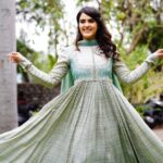 Kavya Thapar Instagram - Forever Happy, Grateful and Talkative 🩵 For the promotions of #Pichaikkaran2 #Bichagadu2 #antibikili Releasing on May 19th ✨ Wearing : @sravaniraoofficial Styled by : @anushaa13 assisted by @lavanya_desigan HMU : @winsome_studios and Pawan garu Hyderabad