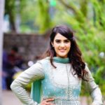 Kavya Thapar Instagram - Forever Happy, Grateful and Talkative 🩵 For the promotions of #Pichaikkaran2 #Bichagadu2 #antibikili Releasing on May 19th ✨ Wearing : @sravaniraoofficial Styled by : @anushaa13 assisted by @lavanya_desigan HMU : @winsome_studios and Pawan garu Hyderabad