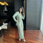 Kavya Thapar Instagram - Just feeling pretty af 🥰✨ #promotions #pichaikkaran2 #bichagadu2 Wearing : @mavishofficial_ Styling - @anushaa13 HMU - @winsome_studios