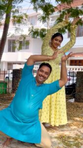 Lakshmi Menon Instagram - Purpose of Lord Vishnu’s incarnation as Rama was to protect mankind from Evil
Let all of us be an incarnation of kindness 🙏🏽
HAPPY WORLD DANCE DAY
@bijudhwanitarang cheta gratitude is what i want to share with you 
Choreography: @bijudhwanitarang 
DOP: @varunnoorolil you are adipoli😄
Music: @agamtheband @hsrkofficial 
#worlddanceday#kindness#dancer#unity#peace#love