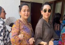 Madhuri Dixit Instagram - Dance of E̶n̶v̶y̶ Friendship ✅🧡✨🤗 #dtph #dancepartner #forever