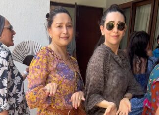 Madhuri Dixit Instagram - Dance of E̶n̶v̶y̶ Friendship ✅🧡✨🤗 #dtph #dancepartner #forever