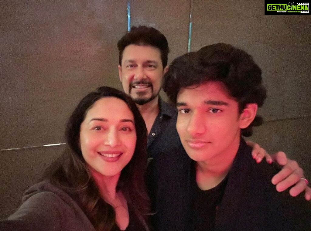 Madhuri Dixit Instagram - Dear Ryan, cannot believe you are 18 years old already and it’s time for you to spread your wings. You have a brilliant mind and a kind and generous soul. The world needs people like you. Wish you the very best for a fantastic future. Happy Birthday my son. Loads of love to you ❤️💕