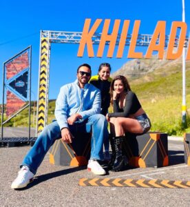 Madhuurima Instagram - With the one and only lion @itsrohitshetty 😍😍 @colorstv #khatronkekhiladi13 #khatronkekhiladi #kkk13