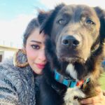 Madhuurima Instagram - He’s so cute ❤️❤️. #thewolfandthedog