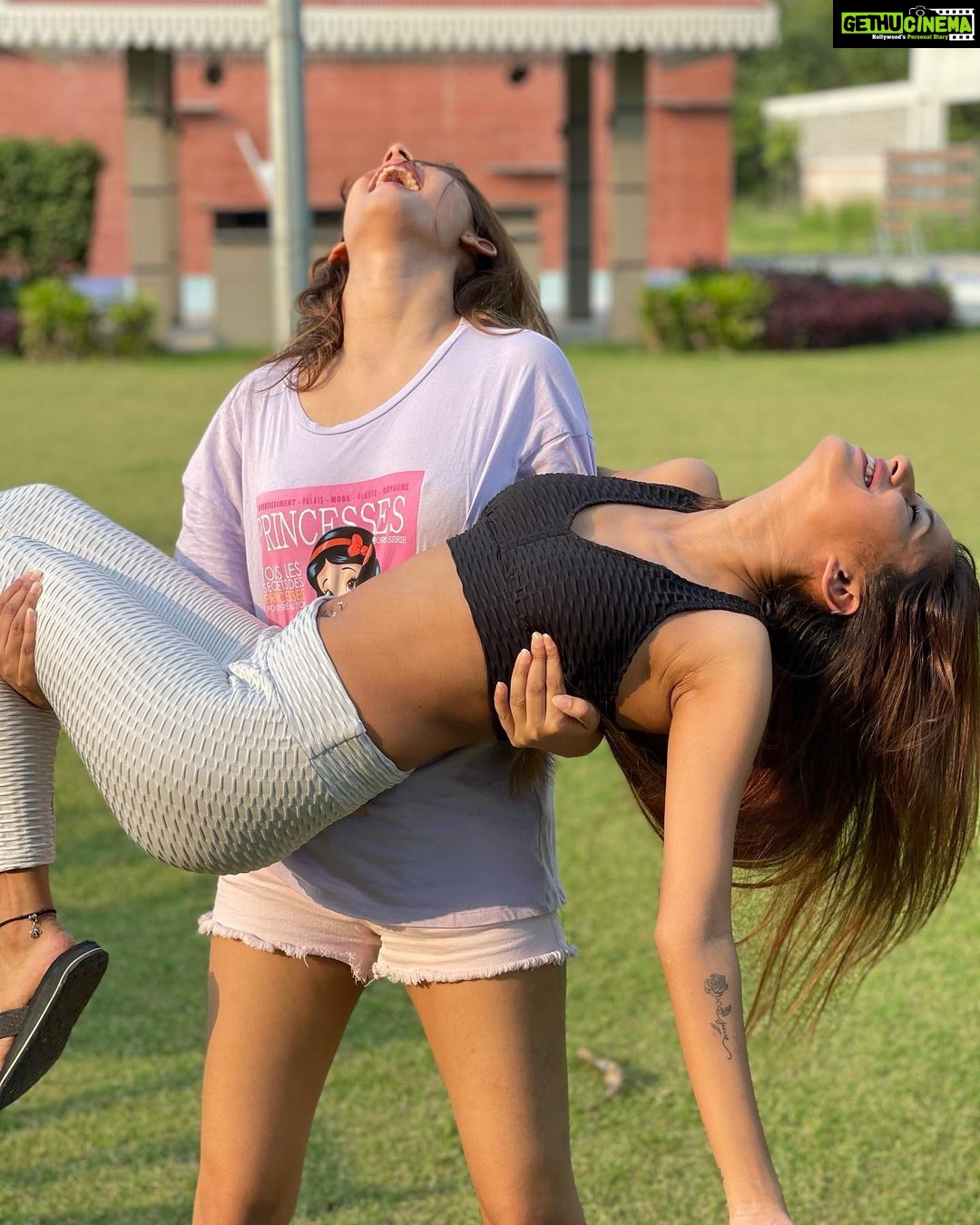 Maera Mishra Instagram - πDear Maeru, I want to wish you the happiest of birthdays! You truly are a bundle of joy, and it's never dull when you're around. Your caring, loving, and cheerful personality never fails to brighten up my day, and your silly antics always make me laugh. You are a very special person, and you deserve nothing but the best. Keep working hard, and remember that the sky is the limit for you. I feel blessed to have you in my life. On your special day, I want to raise a toast to our friendship and to all the crazy memories we've created together. I'm looking forward to making many more unforgettable moments with you in the future.π₯ Once again, happy birthday Maeru! May this year bring you happiness, love, and all your heart's desires. πͺ¬πͺ¬πͺ¬ P.S: Last video sums up our bond π€£ππ