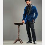 Mahendran Instagram - A suit needs to FIT. There’s a reason it’s called a SUIT 💙 Outfit @sago_thebridalstudio Concept & styling @njsatz Photography @ngrnandha Hairstyling & Makeup @mr.b_salon @babu4love Studio @njstudios_7159 Assistant stylist @lokesh_1208 Sago’s logo design @moby_antony Media partner @sathyanj_youtubechannel