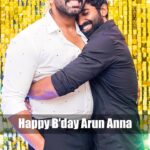 Mahendran Instagram - The most ❤️ heartfelt wishes to my incredible BROTHER ! You mean so much to me 🙈 I wish u all the happiness in the world 🧿! Thank u for being such a wonderful brother and great friend💕 I appreciate all the kind things u have done for me over the years and I value the time we spend together🤗… you are truly are one of a kind brother! I hope u have a special day filled with everything that u have been hoping for 🤞. Love u endlessly na ❤️🥹 Once again Happy darling @arunvijayno1 na 😘🥳❤️ Editor Charan 👌 Team @tamadamedia 🙌🏻