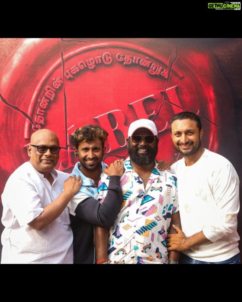 Mahendran Instagram - #Label oru tharamana sambavam irruku 🔥 "Thank you, @arunraja_kamaraj na for giving me an answer after more than 10 years of friendship and several fights over why you haven't given me a chance to work in your direction😜 Love u ❤️ Machan @keeperharish I have played cricket with you many times, and I love you as a person, Now, I'm excited to work with you as a co-star🤩 Let's rock together💯 I feel extremely lucky to work with such a talented team, which includes actors like @actorjai , @hope.tanya , @actorarishkumar Na, @suresh.chakravarthy na, @actor_sriman na ,@kumkiashvin , and others 💯 It's a joy to be a part of your vision darling #DK bro, and I've always been a big fan of @samcsmusic which makes it a privilege to work with him now🤩 I would like to express my heartfelt gratitude to the production team @muthamizhpadaipaggam @pradeepmilroy and @disneyplushotstartamil for giving me this amazing opportunity ❤️🙏