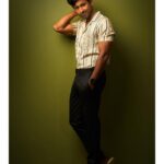 Mahendran Instagram - Always focused on being Happy…💫 Concept & styling @njsatz Photography @elan_cinemo Shirt @sago_thebridalstudio Studio @njstudios_7159 India