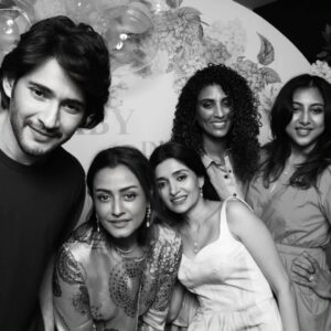 Mahesh Babu Instagram - What a fun night... @shriyabhupal and @anindith !! ♥️♥️♥️