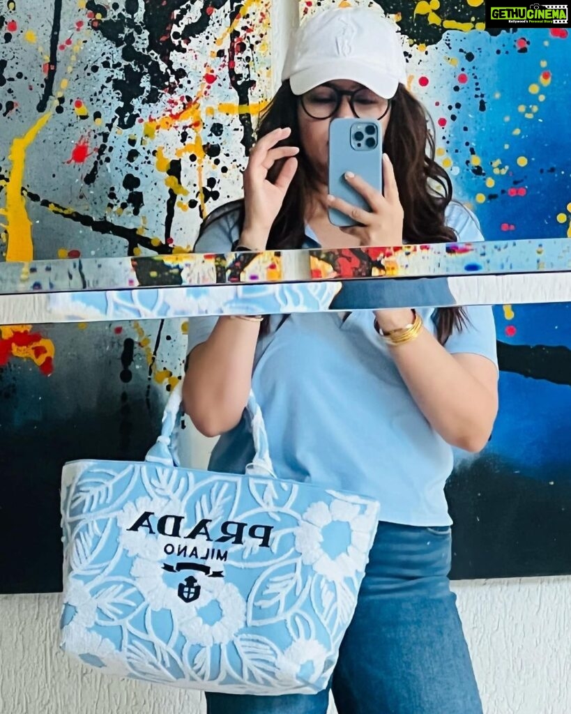 Mahima Chaudhry Instagram - Feeling Blue-tiful ☺️