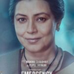 Mahima Chaudhry Instagram - Excited and honored to essay the role of the One who witnessed it all, and wrote for the world to see the First lady PM of india up close and personal. #PupulJayakar Friend, Author & Confidante @kanganaranaut you are truly gifted, fierce, brave & extremely talented & I’m proud to work with u on #Emergency . Working with u is such an experience You wear so many hats with such great ease- of an actor, director , producer ! Thanku for casting me as pupul. ❤️ #Emergency @kanganaranaut @manikarnikafilms @nishantpitti @anupampkher @shreyastalpade27 @mrsheetalsharma @aksht_ranaut @writish1 @gvprakash @manojmuntashir @khuranasamir @rakeshyadav.artncraft @raiajayg @satishkaushik2178 @thecastingstation @dhananjaysfx @lizziloulaw @djmalinowski @omshankar83 @darshan_pandyaa #KanganaRanaut #MahimaChaudhry Makeup & hair @ravimakeupdesigner