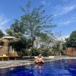 Malavika Instagram – Splashing away those Monday blues! 🌊💦 
#PoolLife #MondayMood Gandi Gir Ni Moj