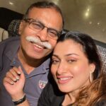 Malavika Instagram - Happy happy birthday to the most dominant force in my life. From teaching me how to ride a bike to giving my hand away in marriage you have always been by my side. You’re my most favorite man in the world! Thank you for loving me unconditionally. I can always count on you to lift me when I’m low and encourage me to keep going at my heights. Thank you for being you. You’re responsible for shaping me into the person I am today. You’re my biggest supporter. I look back fondly on my childhood and you’re responsible for that. Thank you for being the best dad ever. Happy birthday @jaykonnur ♥️♥️