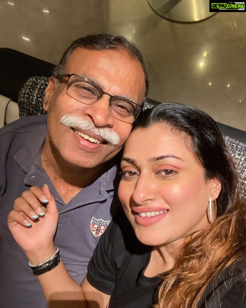 Malavika Instagram - Happy happy birthday to the most dominant force in my life. From teaching me how to ride a bike to giving my hand away in marriage you have always been by my side. You’re my most favorite man in the world! Thank you for loving me unconditionally. I can always count on you to lift me when I’m low and encourage me to keep going at my heights. Thank you for being you. You’re responsible for shaping me into the person I am today. You’re my biggest supporter. I look back fondly on my childhood and you’re responsible for that. Thank you for being the best dad ever. Happy birthday @jaykonnur ♥️♥️