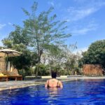 Malavika Instagram – Splashing away those Monday blues! 🌊💦 
#PoolLife #MondayMood Gandi Gir Ni Moj