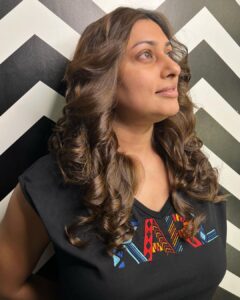 Malavika Instagram - sure, my life isn’t perfect, but my curls are💓
