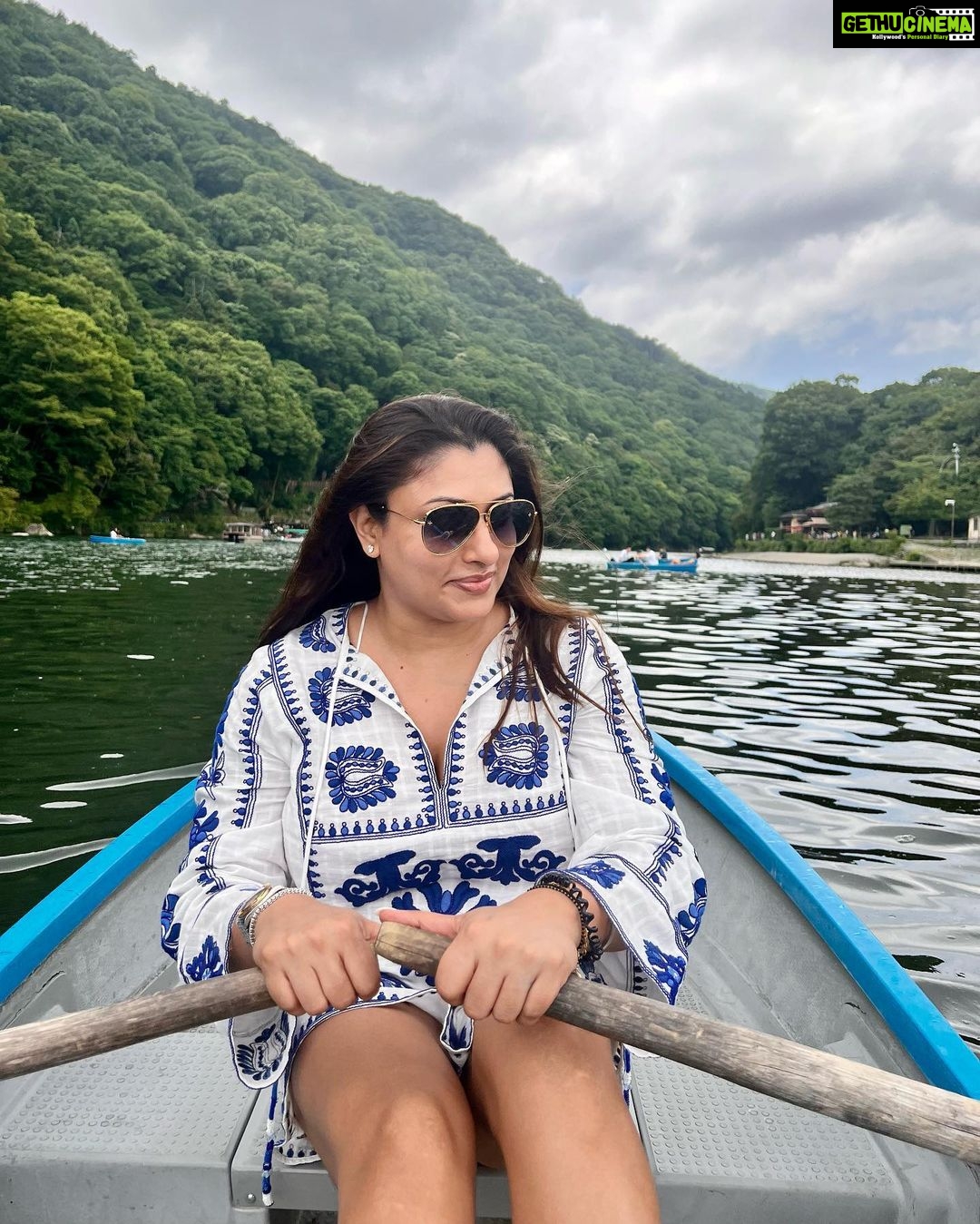Malavika Instagram - Sailing through endless horizons. ⛵️✨ Bamboo Grove, Arashiyama