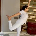 Malavika Instagram - The practice of yoga brings us face to face with the extraordinary complexity of our own being✨ #yoga #balancing