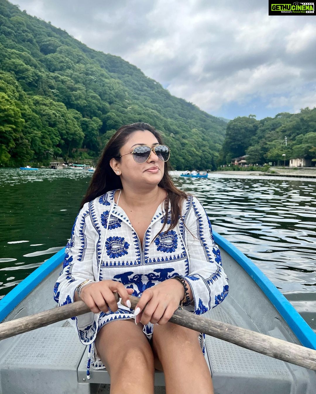 Malavika Instagram - Sailing through endless horizons. ⛵️✨ Bamboo Grove, Arashiyama