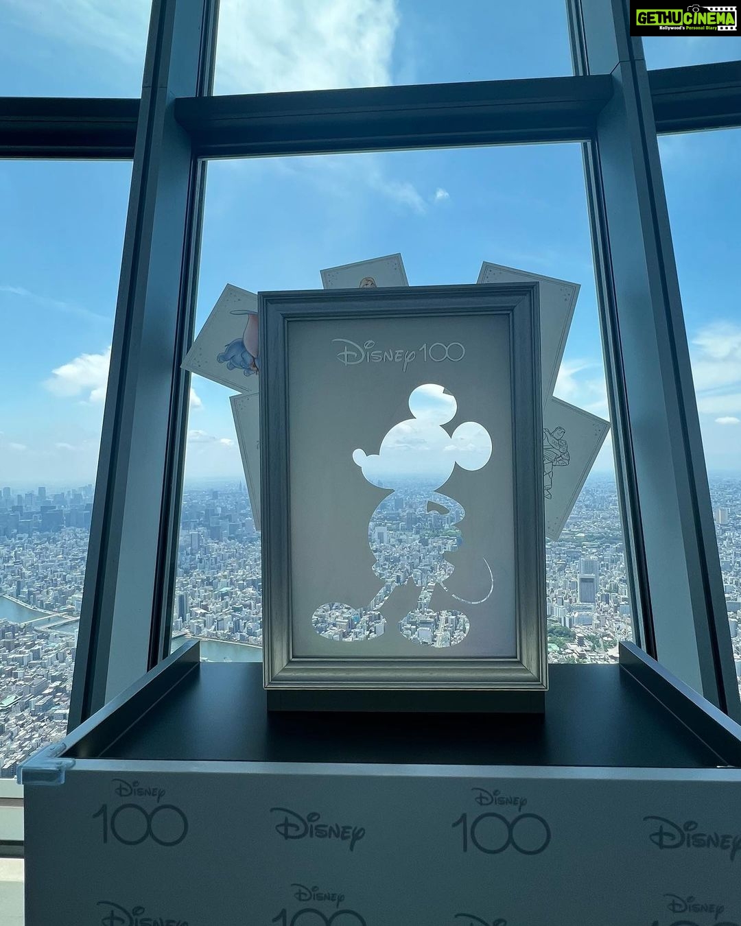 Malavika Instagram - From this elevated viewpoint, embracing the picturesque charm of Japan's cityscape 🏙️🩵 Tokyo Skytree, Japan