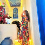 Malavika Instagram - View yourself as luxury 💙 Opa Greek Restaurant