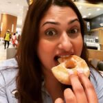 Malavika Instagram – Always say “yes” to donuts 🍩 Dubai Mall , Dubai