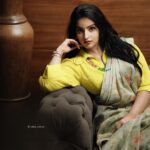 Malavika Menon Instagram - Added to ur wishlist 🥰🫠😉🌟 @akhil.aklopz Jewlry @sai_pearls_and_gems_ Wearing @celebrate_clothes_n_crafts