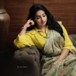 Malavika Menon Instagram - Added to ur wishlist 🥰🫠😉🌟 @akhil.aklopz Jewlry @sai_pearls_and_gems_ Wearing @celebrate_clothes_n_crafts