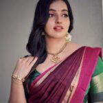 Malavika Menon Instagram - Wear it to flaunt it😍❤️✨ Jewelry @alameen_fashion_jewels Mua @nilesh_biju @dee_pzz_ Shot @albertalex1911
