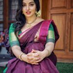 Malavika Menon Instagram - Wear it to flaunt it😍❤️✨ Jewelry @alameen_fashion_jewels Mua @nilesh_biju @dee_pzz_ Shot @albertalex1911