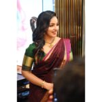 Malavika Menon Instagram - Today❤️💚 Shot @adarsh.k.s Jewelry @alameen_fashion_jewels Mua @nilesh_biju Hair @dee_pzz_